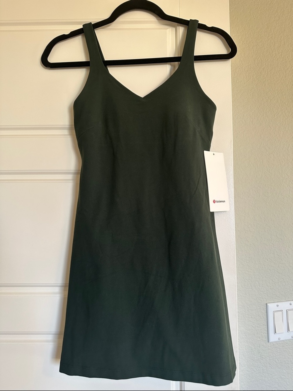 lululemon athletica Align Dress in Deep Green